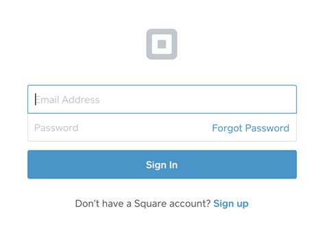 Sign in to your Square account 